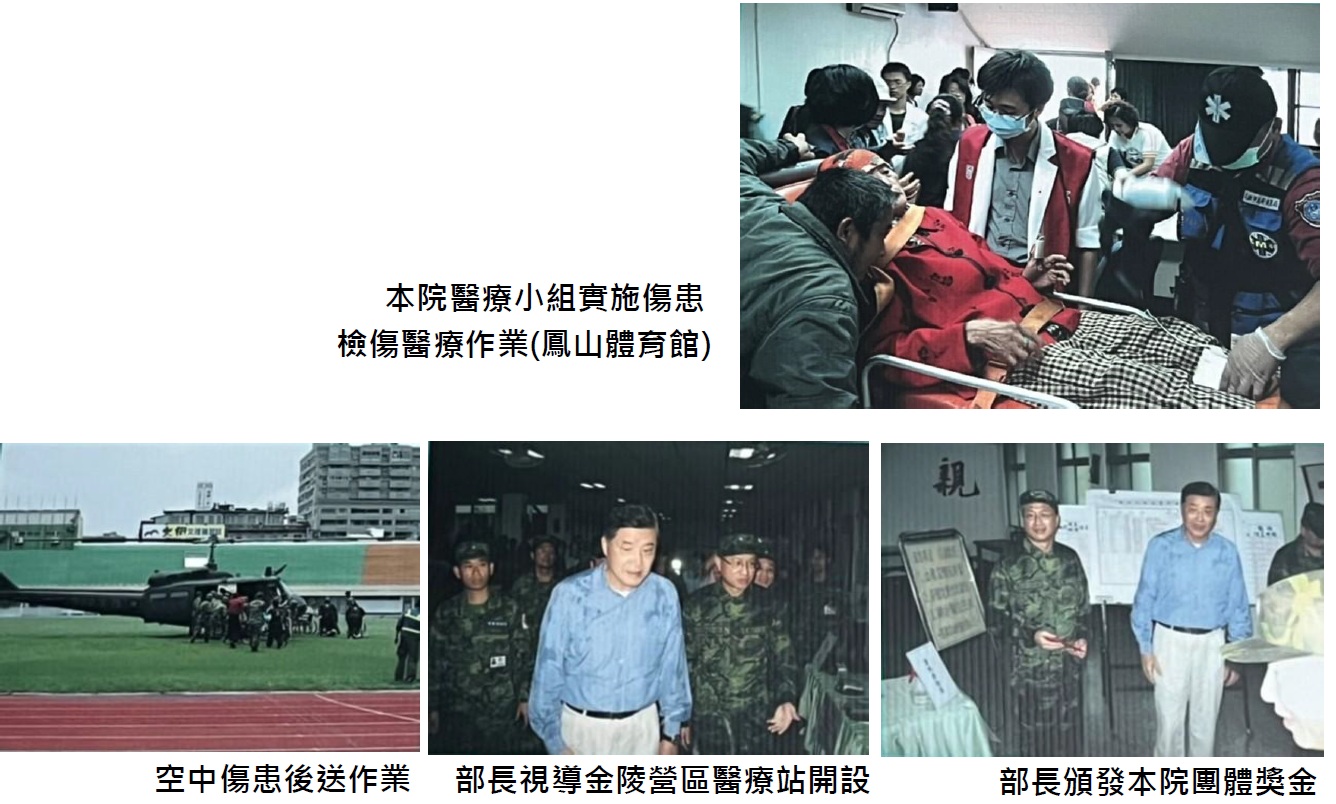 歴次救災医療支援統計図表