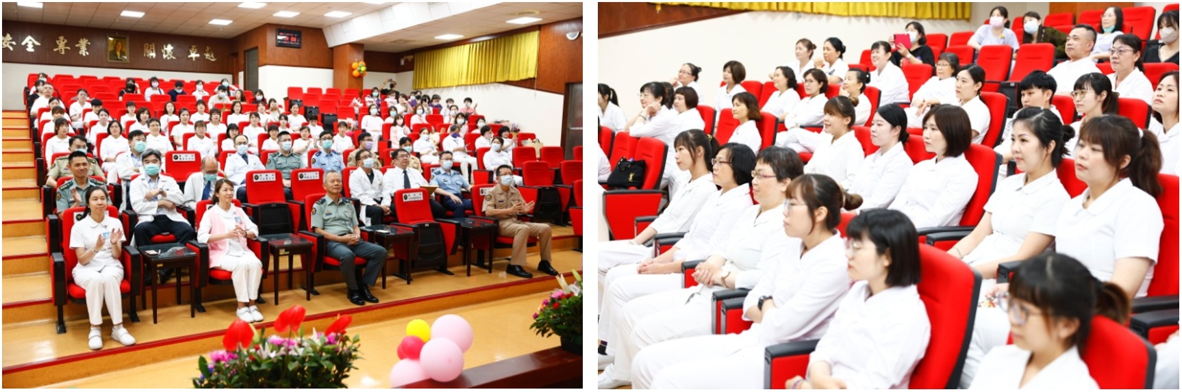 看護師の日祝賀大会の集合写真