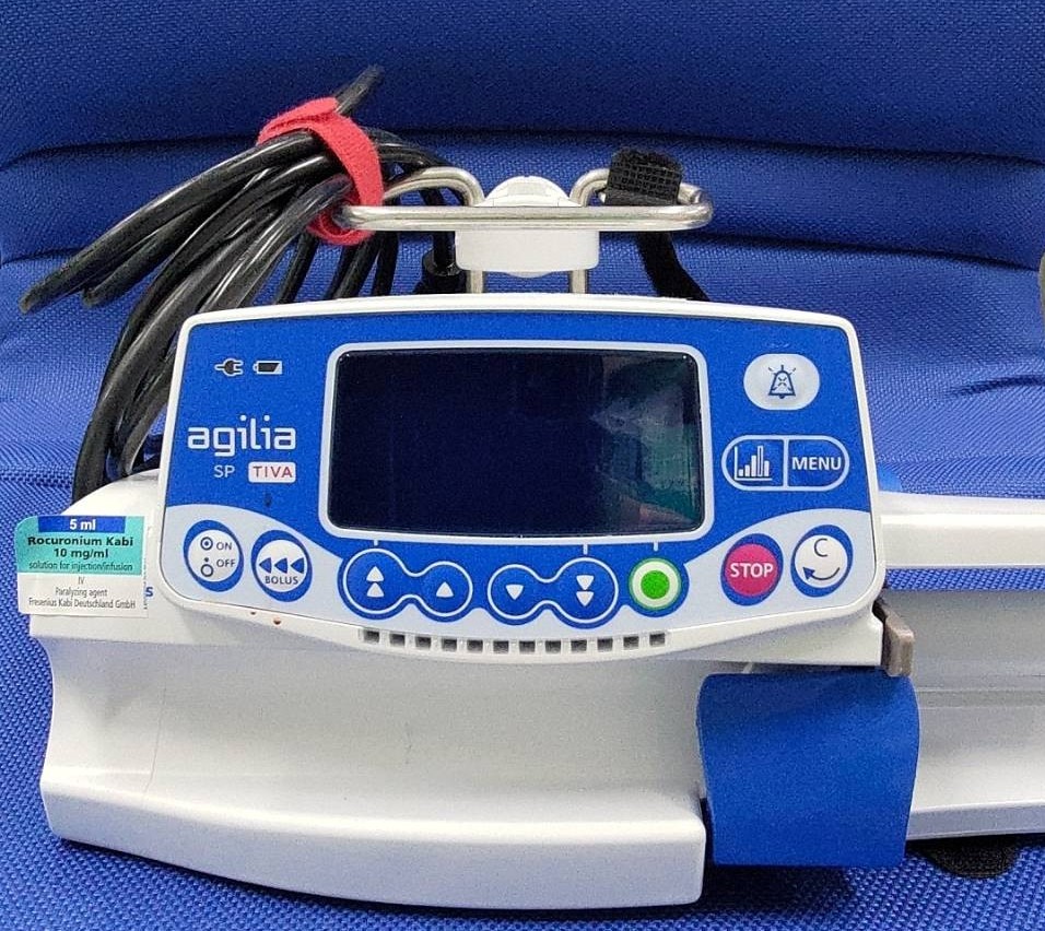 Target‑controlled infusion module (TCI)