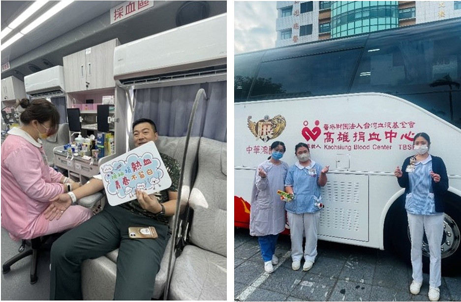 參與者捐血合照