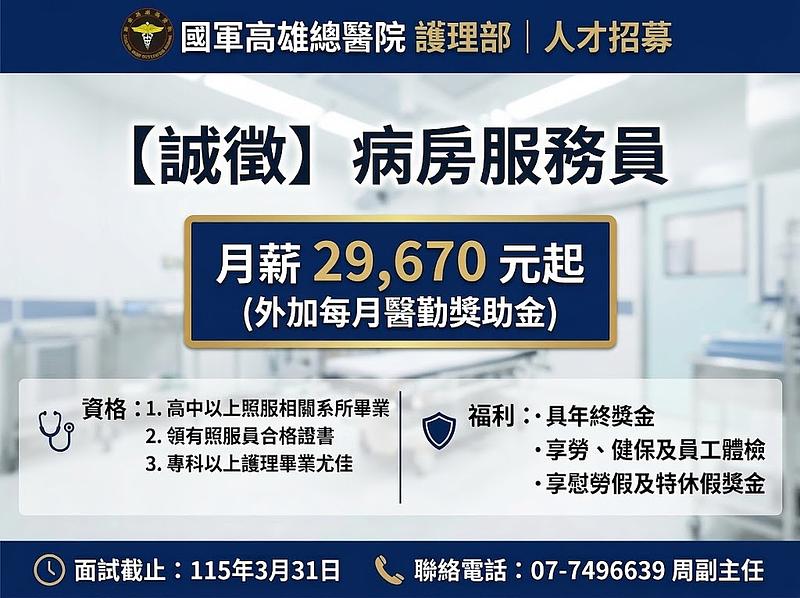 Hiring Several Ward Attendants