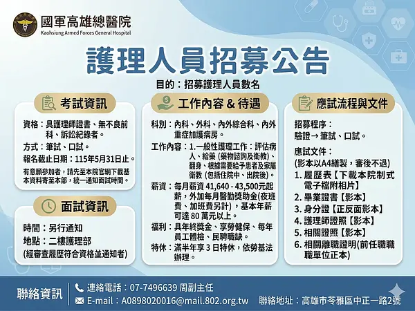 看護師募集（数名）