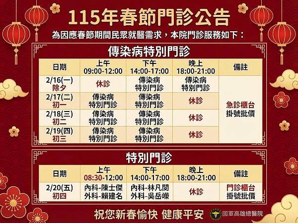 Special Clinic Announcement for Lunar New Year 2026